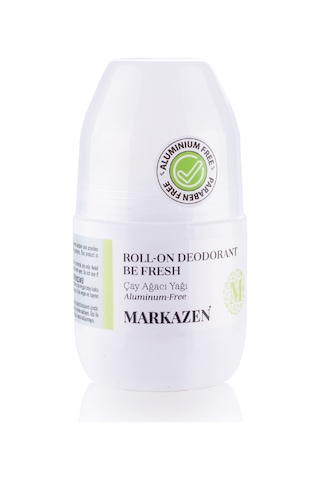 Markazen Çay Ağacı Yağı İçeren Alüminyumsuz Unisex Roll-On 50 ML