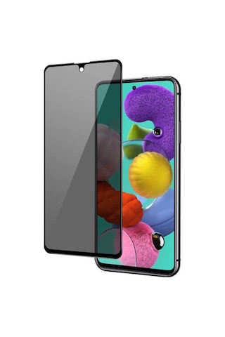 Galaxy A51 New 5D Privacy Hayalet Cam Ekran Koruyucu