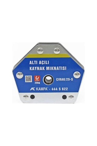Çırak/25s Manyetik Kaynak Gönyesi 6 Açılı 25 Kg Kaynak Tutucu