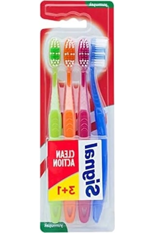 4'lü Pakette Yumuşak Diş Fırçası Profesyonel Kalite