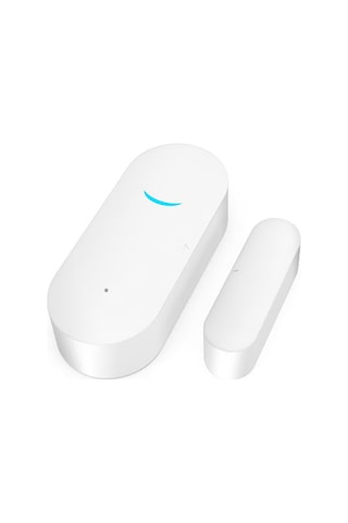 Geeksen Tuya Akıllı Ev Wifi Pencere Kapı Alarm Sensörü, Gerçek Zamanlı Uyarı, Durum Senkronizasyonu, Kolay Kurulum Beyaz, Pil Yok