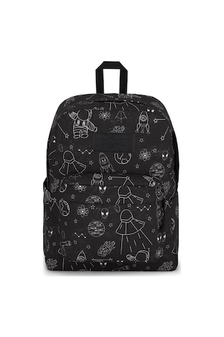 Jansport Superbreak Plus Cosmic City Sırt Çantası Ek0a5bao8o4 Siyah