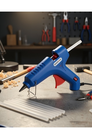 Silikon Tabancası 11 Mm 60 W, 5 Adet Silikon Hediyeli