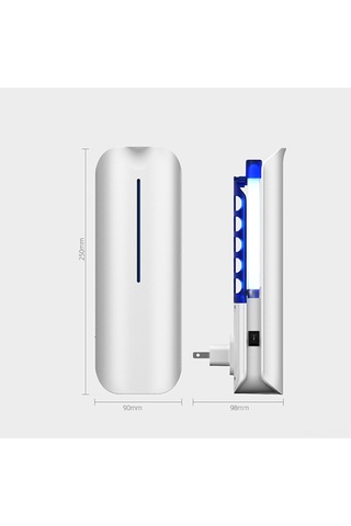 Ranyeek Ev İçi 9w Kimyasız Akıllı Sinema Işığı İle Kovucu, Yüksek Tutuculuklu 3 Adet Yenilebilir Yapışkan Tahta, Sessiz Operasyon, Ev Ve Ofis Kullanıma Uygun, Siyah, Avrupa Standartı Qh009a Siyah