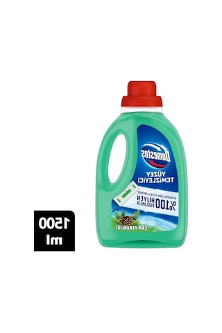 1500 Ml Yoğun Kıvamlı Yüzey Temizleyici, Çam Özlü 100'lü Set