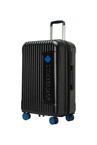 Lumberjack Berlın -o Abs 5fx Siyah Unisex Orta Boy Valiz 000000000101972747 Siyah