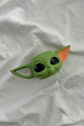 Mobgift Baby Yoda Figürlü 3 Boyutlu Seramik Kupa