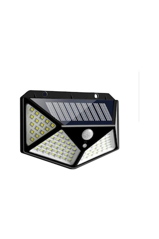 Cbtx Bahçe Aydınlatma 2 Adet 100 Led Açık Veranda Güneş İndüksiyon Duvar Lambası Ayarlanabilir Balkon Bahçe Aydınlatma Küçük Sokak Lambası