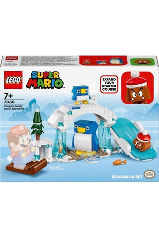 LEGO® Super Mario™ Penguin Ailesi Kar Macerası Ek Macera Seti 71430-7+ Yaratıcı Oyuncak Yapım Seti - 228 Parça