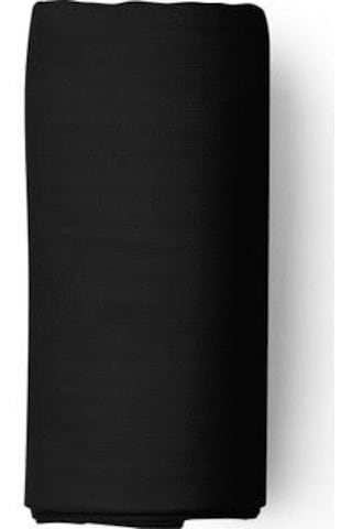 Clasy Tek Kişilik %100 Pamuk Ranforce Lastikli Çarşaf Seti 100 X 200 Siyah