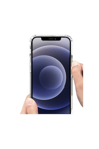 Apple Uyumlu iPhone 12 Pro Kılıf Tacsafe Wireless Kapak Siyah