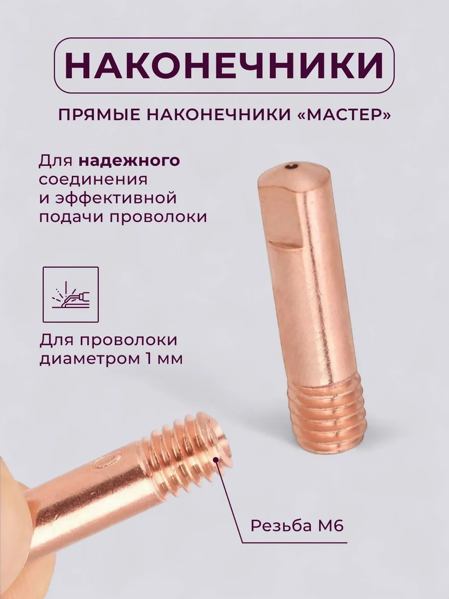 Electro Yarı Otomatik Mıg İçin Yedek Parçalar 1mm Uçlar 412176137