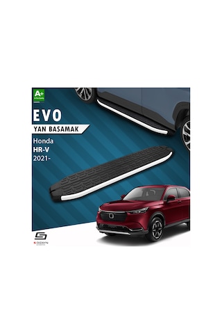 S-dizayn Honda Hr-v 3 Evo Aluminyum Yan Basamak 173 Cm 2021 Üzeri A+ Kalite