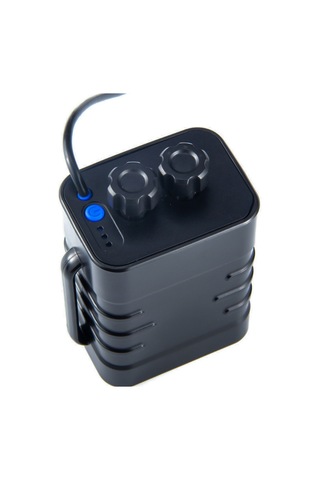 6 Bölüm 18650 Çok Fonksiyonlu Mobil Güç Kutusu, 8.4v Yuvarlak Başlı Ve 5v Usb Çift Voltaj Çıkışlı Siyah