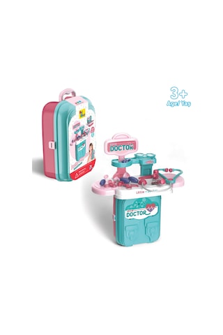 Ogi Mogi Toys Doktor Oyun Seti Eğitici 2 Si 1 Arada Sırt Çantası
