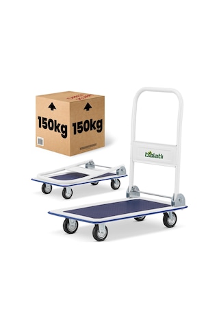 Balatlı Katlanabilir Paket Ve Koli Taşıma Arabası 150 Kg. Kapasiteli Ph150