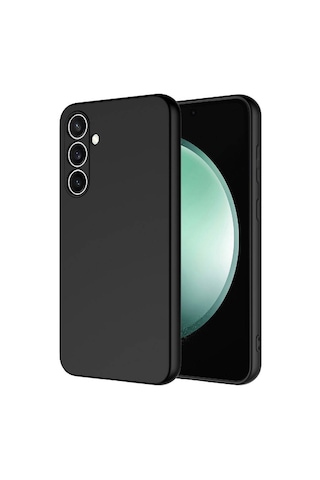 Zore Galaxy S23 Fe Uyumlu Msra Mara Lansman Kılıf-siyah Siyah