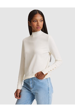 Pierre Cardin Kadın Ekru Kazak /triko 50331311-vr019