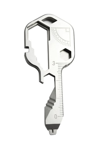 Didadodo Çok Fonksiyonlu Anahtarlık Paslanmaz Çelik Anahtar Aracı Şişe Açacağı Tornavida Kordon K Aracı Açacak & Tirbuşon 46465780 Gümüş