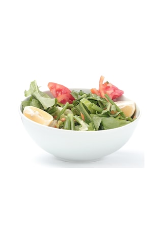 Güral Porselen Porselen Salata Tabağı  Çok Amaçlı Tabak 20 CM