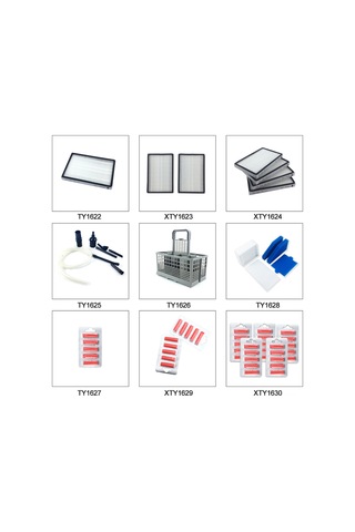 Padalink Staubsauger Duftstäbchen Ersatzteile Ty1627 Modell - 2 Pakete, Farbe Zufällig