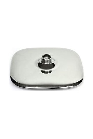 Tema Bianco Tepe Duş Başlığı Paslanmaz Krom Kaplama Ergonomik Oval Tasarım İle Modern Banyo 6998