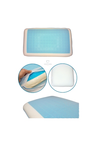 Klasik Visco Jel Yastık - 70x40x12 Cm P-008-154 Çok Renkli