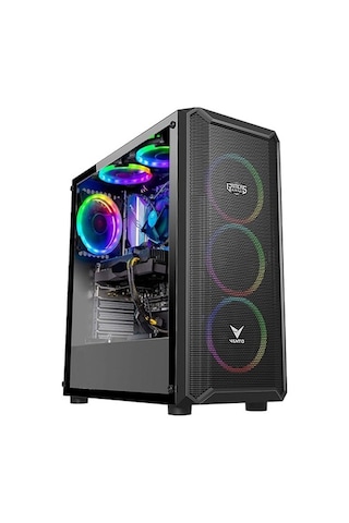 Gamers Arena Vento VG16AL Mesh 4x120 MM RGB Fan E-ATX Gamıng Kasa