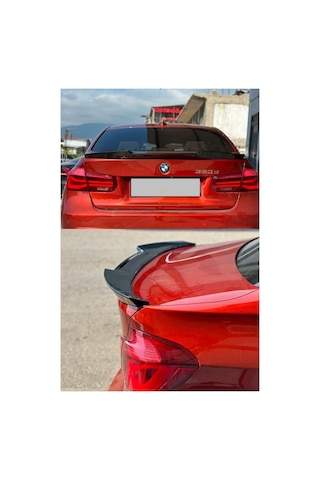 Bmw F30 Yarasa Astarlı Plastik Spoiler