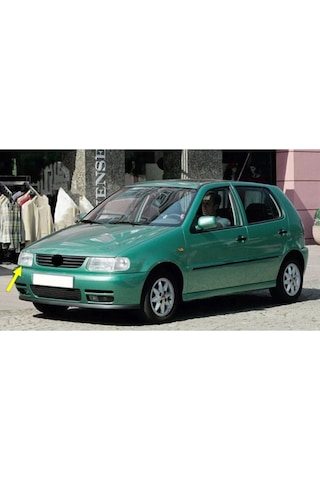 Volkswagen Polo Hb Hatchback 1994-1999 Uyumlu Ön Sağ Far Manuel Ayar 6n1941016