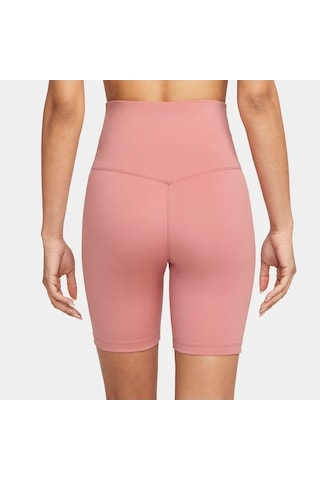 Nike Dri-fit One Women's 7" Yüksek Belli Şort Tayt Kahverengi