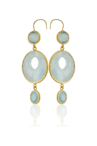 Kadir Jewellery 22 Ayar Altın Kaplama Kadın Sallantılı Küpe -el İşçiliği Ve Hipoalerjenik Küpe Açık Mavi 17223120 Kadir Jewellery 22 Ayar Altın Kaplama Kadın Sallantılı Küpe -el İşçiliği Ve Hipoalerjenik Küpe Açık Mavi 17223120