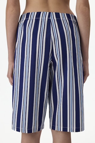 Penti Lacivert Vacation Striped Şort Pijama Altı