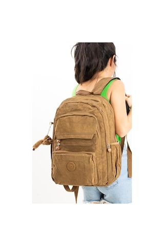 Baginn Unisex Sırt Çantası Hafif Yağmur Geçirmez Klinkır Kumaş Laptop Bölmeli Seyahat Çantası 43 30 Cm 001