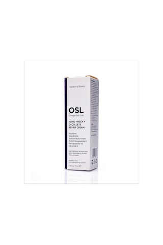 OSL Omega Skin Lab El Boyun Ve Dekolte İçin Onarıcı Bakım Kremi 75 ML