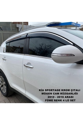 Sportage Kromlu Mügen Cam Rüzgarlığı Rüzgarlık 2010-2016 Arası