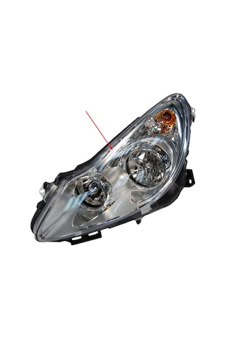 Opel Corsa D Sol Far Camı 2007-2010 Opel Corsa D Sol Far Camı 2007-2010