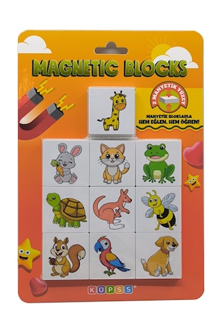 Efe'nin Hayvanat Bahçesi Seri-1 / Manyetik Eğitici Oyuncak