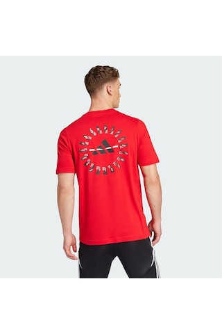 Adidas Predator History Graphic Tişört-7774 Kırmızı