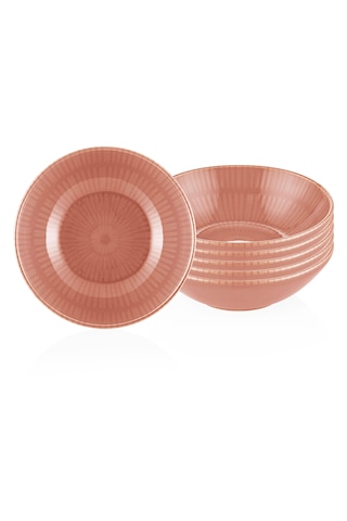 The Mia Noon Kase 6lı Set Somon 15 Cm
