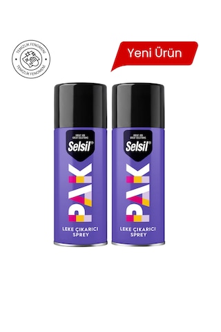 2x Leke Çıkarıcı Sprey Kumaşlarda Yağ Ve İnatçı Lekeler İçin Pratik Çözüm