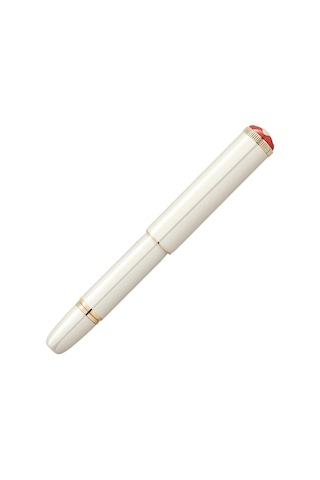 Montblanc Heritage Rouge Et Noir "Baby" Special Edition Ivory-Coloured Dolma Kalem M 128121
