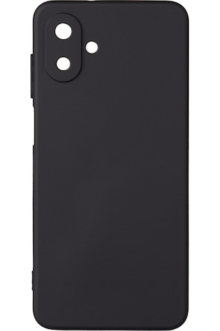 Samsung Uyumlu Galaxy A07 Kılıf Zore Biye Silikon Siyah