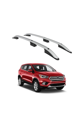 Ford Kuga C520 2013-2019 Turtle Crown Tavan Çıtası Gri