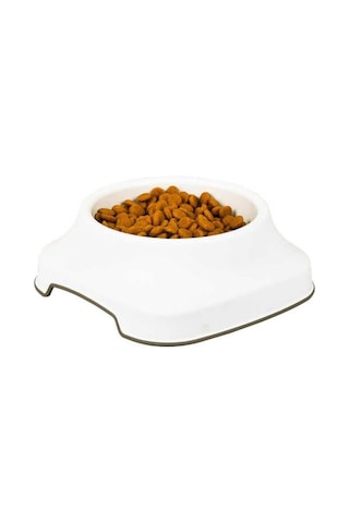 Buffer Silikon Kaydırmaz Taban Plastik Kedi Köpek Mama ve Su Kabı 2 L