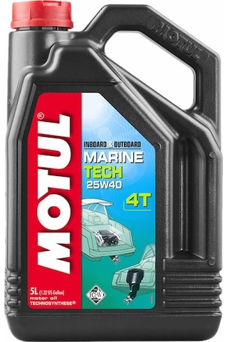 Motul Marine Tech 25w-40 4t 5 L 4 Zamanlı Tekne Motor Yağı