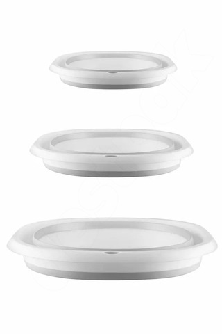 3'lü Katlanır Leğen, Katlanabilir Akordiyon Badya - Mutfak Banyo