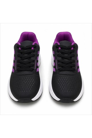 Black Flex Kadın Sneaker Siyah Mor Ayakkabı 36-40