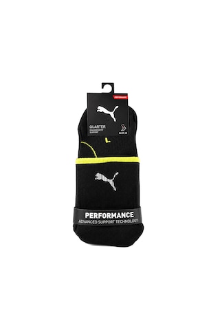 Puma Performance Quar Çorap 3 Çift 93877401 Siyah