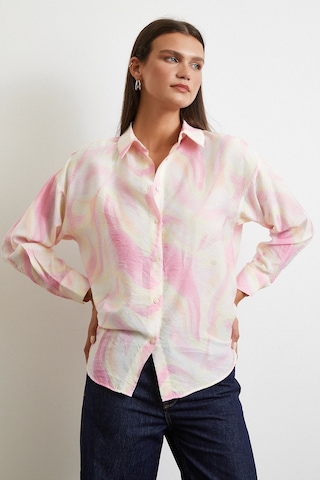 Deniz Esintisi Gömlek Yeşil Yeşil